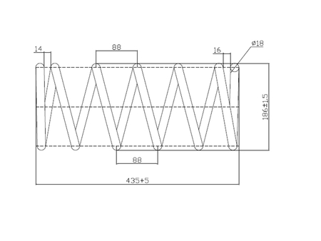 FT12266 SPRĘŻYNA ZAWIESZENIA FIAT DUCATO 02> PRZÓD 11/15Q