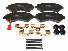 TRW GDB1703 KLOCKI HAMULCOWE PRZÓD TRW FIAT DUCATO 06-