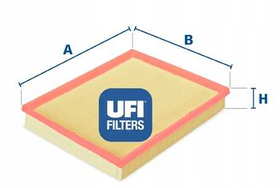 UFI 30.107.00 FILTR POWIETRZA OPEL ASTRA 1.4/ ZAFIRA 1.6/ 10>