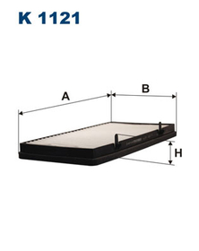 FIL K 1121 FILTR KABINOWY RENAULT TRAFIC 01> 2.0 dCi