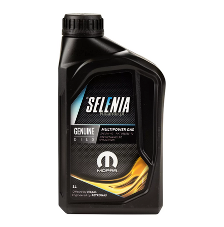 OLEJ SILNIKOWY SELENIA MULTIPOWER GAS 5W40 1L