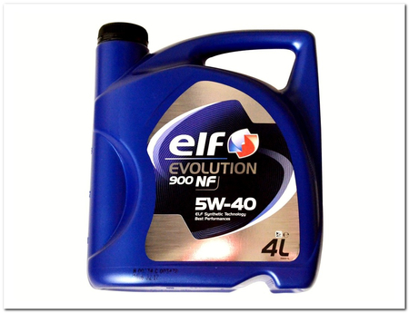 ELF 0004 OLEJ SILNIKOWY - 5W40 ELF EVOLUTION 900 NF 4L