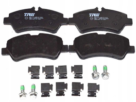 TRW GDB1968 KLOCKI HAM FORD TRANSIT 13> TYŁ