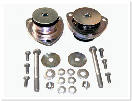 42555620 ZESTAW PODUSZEK KABINY PRZÓD IVECO DAILY 00- VAN