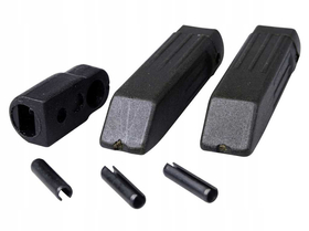 FT95334 ZESTAW NAPRAWCZY ZAMEK DRZWI LEWY TYŁ FIAT DUCATO 94-