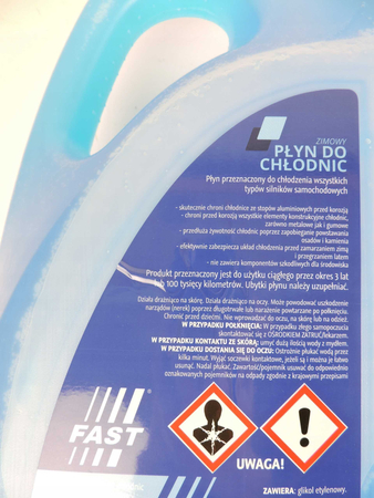 FT98111 PŁYN DO CHŁODNIC - -35 C 5L NIEBIESKI