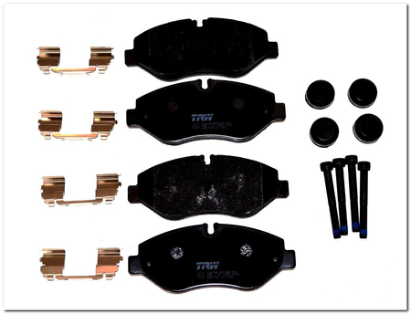 TRW GDB1747 KLOCKI HAMULCOWE PRZÓD IVECO DAILY 06-