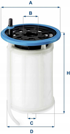 UFI 26.079.00 FILTR PALIWA FIAT TIPO 16> 1.6 D