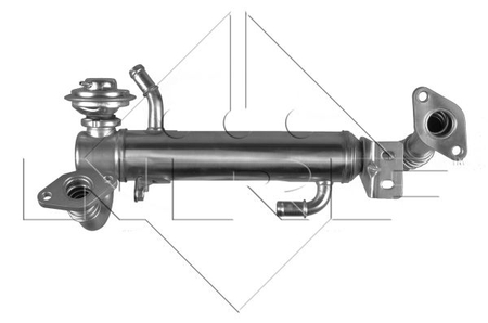 NRF 48217 WYMIENNIK CIEPŁA EGR FIAT DUCATO 06> 2.3 JTD