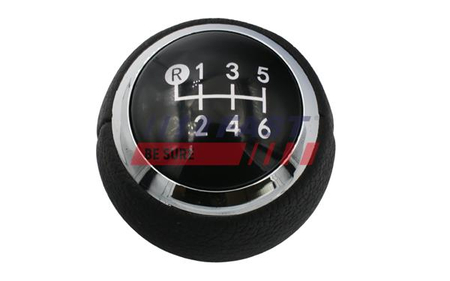 FT00169 GAŁKA LEWARKA SKRZYNI TOYOTA AVENSIS T25 03> 6-BIEG BLACK