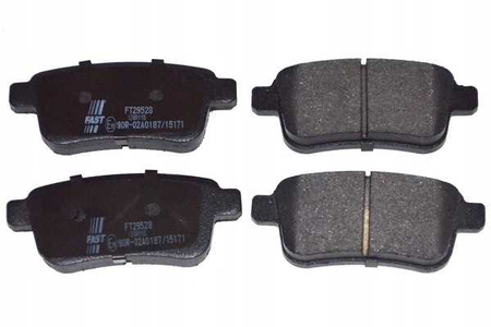 FT29528 KLOCKI HAM RENAULT KANGOO 08> TYŁ BEZ CZUJNIKA