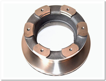 ERR 713736 TARCZA HAMULCOWA TYŁ IVECO DAILY 2006- 65C