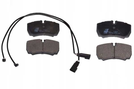 FT29544 KLOCKI HAM FORD TRANSIT 06> TYŁ 2-CZUJNIKI BREMBO