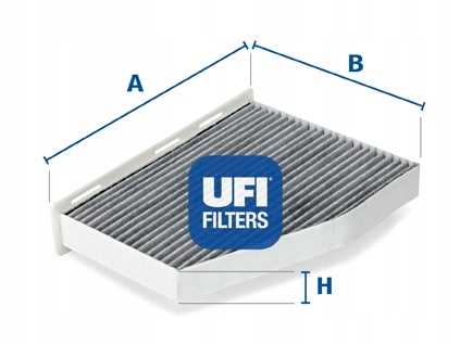 UFI 54.124.00 FILTR KABINOWY VW PASSAT WĘGLOWY 10>