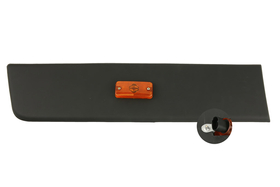 FT90947 LISTWA ZEWN FIAT DUCATO 14> BOK TYŁ PR BLACK KPL CZARNA