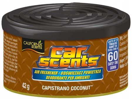 CALIFORNIA SCENTS COCONUT ZAPACH PUSZKA