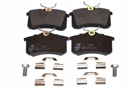 FT29520 KLOCKI HAM CITROEN BERLINGO 96> TYŁ BEZ CZUJNIKA