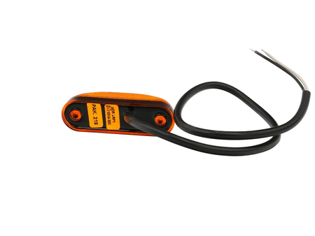 FT87312 LAMPA OBRYSOWA POMARAŃCZOWA LED FIAT DUCATO 06-/14- OWALNA