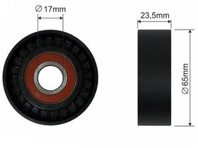 FT44521 ROLKA NAPINACZA PASKA MICRO-V FIAT PUNTO 99>