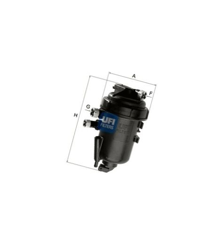 UFI 55.175.00 FILTR PALIWA KOMPLET FIAT DOBLO 00- 1.3JTD
