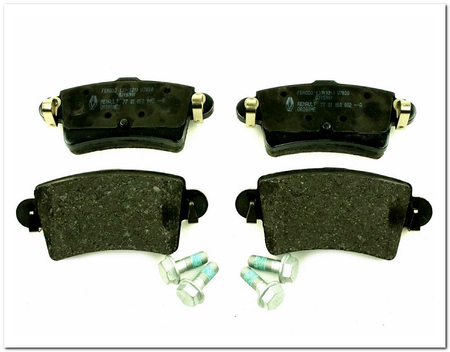 7701206763 KLOCKI HAMULCOWE TYŁ RENAULT MASTER 98- 01-