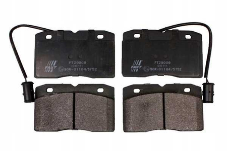 FT29009 KLOCKI HAM IVECO DAILY 90> PRZÓD 2-CZUJNIKI 30/40 86>5/96 BREMBO