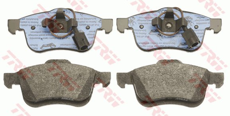 TRW GDB1865 KLOCKI HAMULCOWE PRZÓD FIAT DOBLO 09- 2-CZUJNIKI