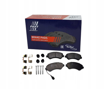 FT29152HD KLOCKI HAM FIAT DUCATO 06> PRZÓD 1-CZUJNIK 17Q HEAVY