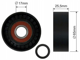 FT44567 NAPINACZ ROLKA PASKA MICRO-V FIAT DUCATO 06- 2.2 D