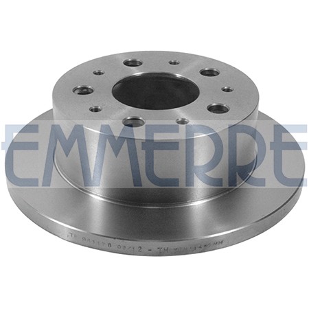EM 960176 TARCZA HAMULCA TYŁ L/P FIAT DUCATO 06- 17Q HEAVY