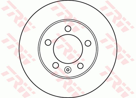 TRW DF6131S TARCZA HAMULCOWA PRZÓD L/P RENAULT MASTER 10-