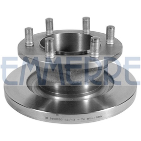 EM 960050 TARCZA HAMULCA PRZÓD L/P IVECO DAILY 00- 35.8