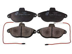 FT29067 KLOCKI HAM FIAT SCUDO / ULYSSE 95> PRZÓD 2-CZUJNIKI  TT BENDIX 95>