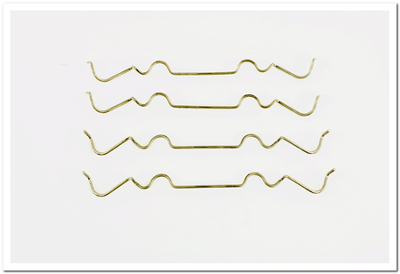 42561635 SPRĘŻYNY ZACISKU HAMULCA IVECO DAILY 06- KPL 4SZT