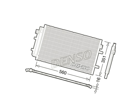 DNS DCN12005 SKRAPLACZ KLIMAT IVECO DAILY 06- 2.3 JTD