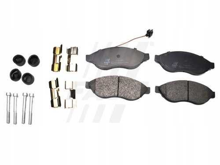 FT29130HD KLOCKI HAM FIAT DUCATO 06> PRZÓD 1-CZUJNIK 12/15/17Q LIGHT