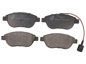 FT29113 KLOCKI HAMULCOWE PRZÓD 1-CZUJNIK FIAT DOBLO 09-