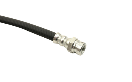 FT35164 PRZEWÓD HAMULCOWY ELASTYCZNY PRZÓD L/P IVECO DAILY 14> L=390MM IN M10X1 OUT F10X1