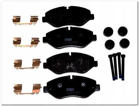 TRW GDB1747 KLOCKI HAMULCOWE PRZÓD IVECO DAILY 06-