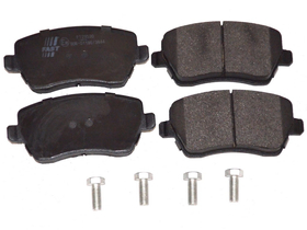 FT29530 KLOCKI HAMULCOWE PRZÓD RENAULT KANGOO 08- BEZ CZUJNIKA SHORT/WHEEL=14"