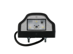 LAMPA TABLICY REJESTR FIAT DUCATO 06-/14- TRUCK LED CZARNA