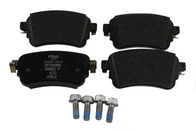 KLOCKI HAM CITROEN JUMPY 16> TYŁ BEZ CZUJNIKA