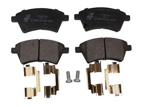 FT29139 KLOCKI HAMULCOWE PRZÓD FIAT SEDICI 06- BEZ CZUJNIKA 1.6/1.9/2.0