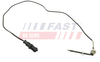FT80260 CZUJNIK TEMP SPALIN FIAT DOBLO 00> FILTR DPF CZARNY 1.3 JTD 06>
