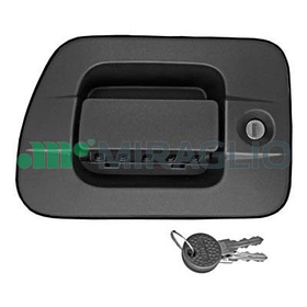 MG 80/495B KLAMKA ZEWN IVECO EUROCARGO KPL LE+PR /STRALIS Z WKŁADKA I KLUCZYKAMI