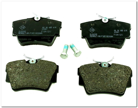 440607091R KLOCKI HAMULCOWE TYŁ RENAULT TRAFIC 14-