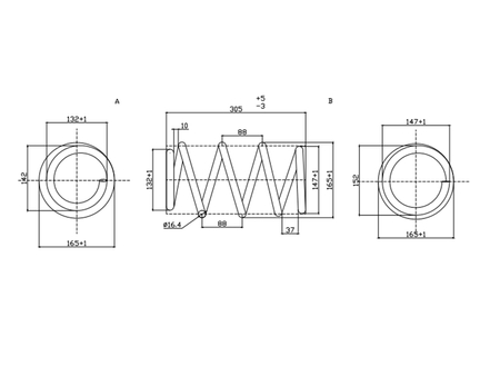 FT12230K SPRĘŻYNA ZAWIESZENIA PRZÓD L/P FIAT DUCATO 06>/14> 40Q HEAVY