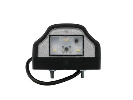 LAMPA TABLICY REJESTR FIAT DUCATO 06-/14- TRUCK LED CZARNA