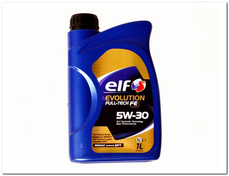 ELF 0007 OLEJ SILNIK - 5W30 ELF EVOLUTION FULL TECH FE 1L