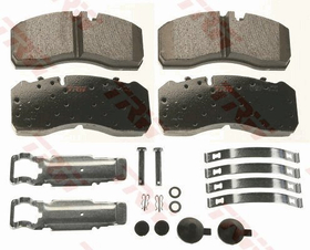 TRW GDB5072 KLOCKI HAM IVECO EUROCARGO PRZÓD/TYŁ